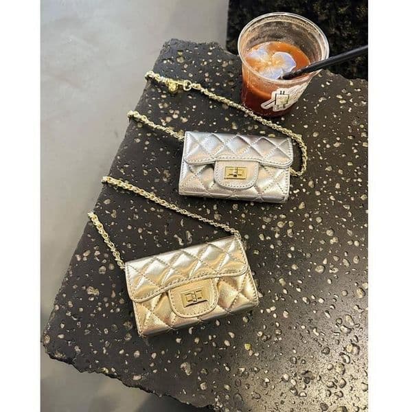 Luxury Brand Designer Bag Style Mini Bag For Women 2024 New Versatile Lipstick Coin Purse High-End Single Shoulder Crossbody Chain Bag