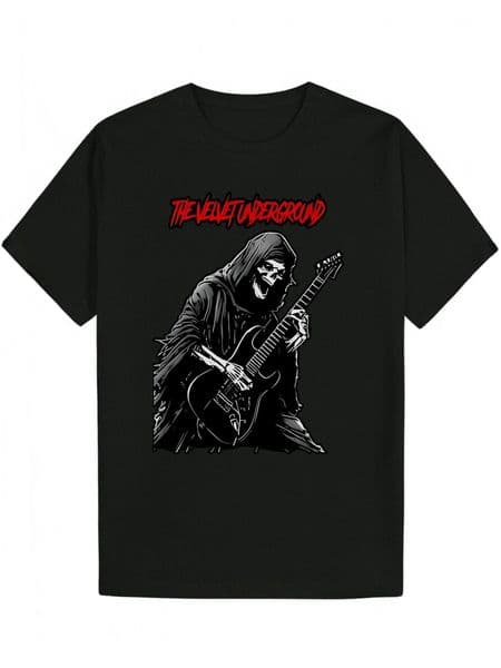 Men's Summer Casual Round Neck Polyester Portrait T-Shirt 996e2