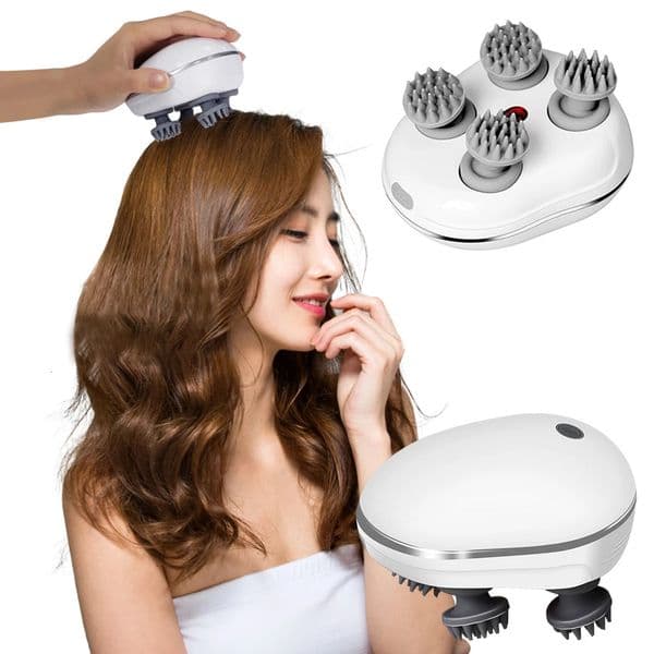Infrared Scalp Massager Deep Kneading Relief Stress Relax Mini Head Massage Device Portable Body Massager The Gift 250729