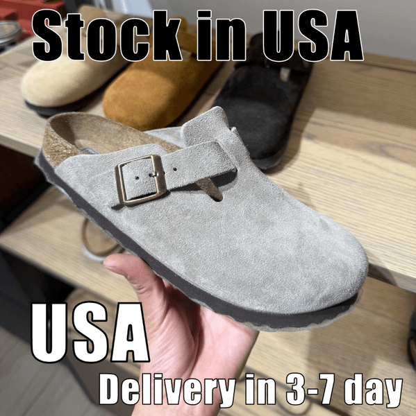 Designer Clog Slippers Cork Flat Fashion Summer Genuine Leather Slide Favourite Beach Casual Shoes Women Men Clogs Sandals