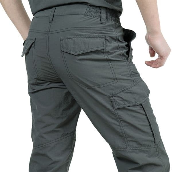 Mens Summer Tactical Cargo Pants Lightweight Casual Waterproof Trousers Wearresisting Multipocket Outdoor Hiking y250724