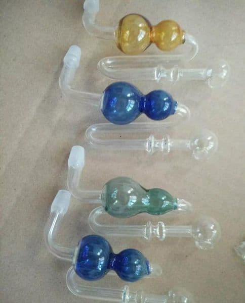 Z gourd burner bongs accessories , Oil Burner Glass Pipes Water Pipes Glass Pipe Oil Rigs Smoking with Dropper Glass Bongs Accesso