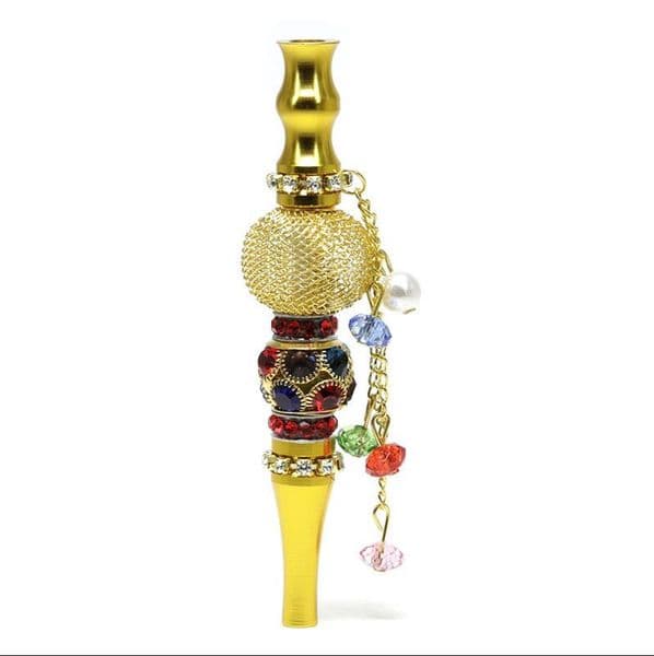 Smoking Pipes Metal portable detachable cigarette holder accessories with drill cigarette holder pipe