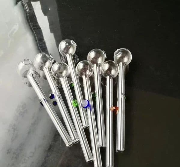New color fulcrum long pot Wholesale Glass Bongs, Glass Hookah, Smoke Pipe Accessories