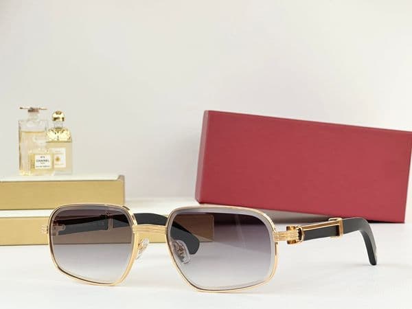 Sunglasses For Men Women Summer 0691 Popular Designer Stylish Outdoor Catwalk Leisure Style Anti-Ultraviolet UV400 Plate Square Full Frame Glasses Random Box