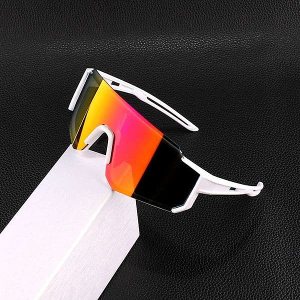 New Men's And Women's Cycling Glasses Network Bicycle Windshield Outdoor Sunglasses Color Sports Goggles
