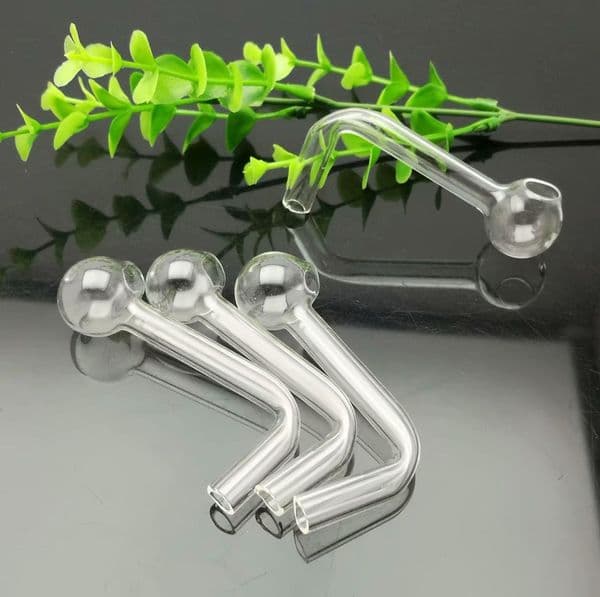 Glass Oil Burner Pipes hookah Glass Smoking bongs Smoke Pipes The Right angle glass stove