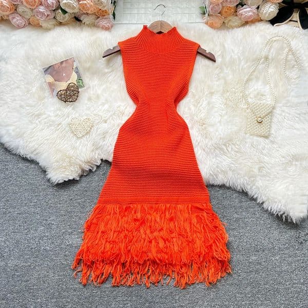 YuooMuoo Women Dress Summer Fashion Sexy Openwork Stitching Sleeveless Bodycon Party Korean Lady Beach Vestidos 250807