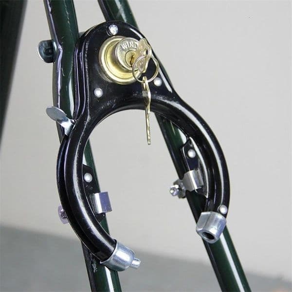 Bicycle U Shape Bike Cycle Wheel Scooter Motorbike Security Lock with 2 Keys Entertainment Cycling for Accessories Sports y250729