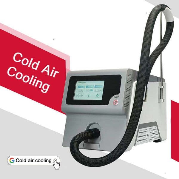 Hot Sell Portable Picosecond Cooling Device For Pain Relief Cold Air Skin Cooling Machine For Laser Hair Removal Tattoo Removal Air Skin Cooler Beauty Equipmen