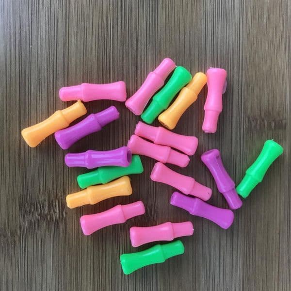 Mini Plastic soft bite nozzle Filter Tip For 5x7mm 6x8mm silicone tube Smoking pipes
