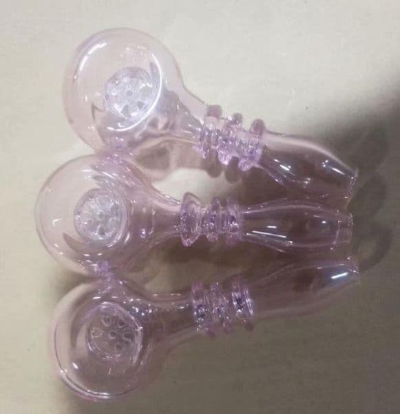 Smoking Pipes Color 3 wheel snowflake glass smoke pot Glass bongs Oil Burner Glass Water Pipe Oil