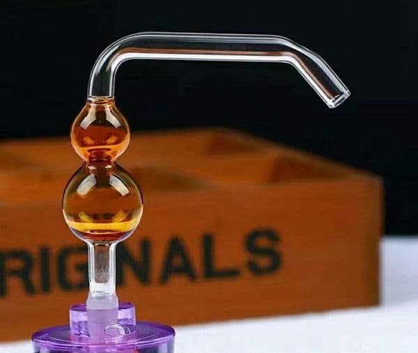 Glass Oil Burner Pipes hookah Glass Smoking bongs Smoke Pipes Gourd glass walk board