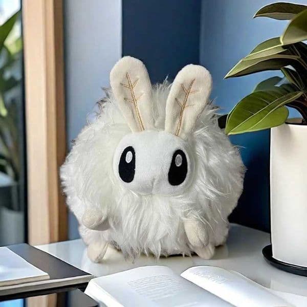 20cm Poodle Mothman Plush Anime Stuffed Doll Spoof Holiday Decoration to Soothe Soft Pumpkin Man Moth Man Gift XJ250807
