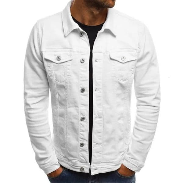 Arrival Mens Casual Yellow Denim Jacket Classic Style Fashion Slim Washed Retro Blue Jeans Coat Male Clothing 250804BJ
