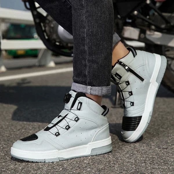 Motorcycle Boots Men Women Knight Outdoor Riding Antislip Spring Sneakers Shoes Bicycle Mountain Racing Road Speed Summer 250801BJ