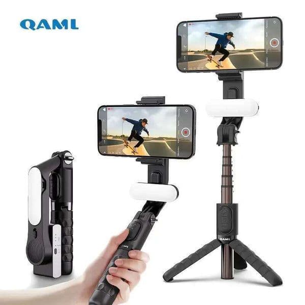 Handheld Gimbal Stabilizer Smartphone Axis With Selfie Stick Tripod Stand Wireless Bluetooth Remote For Iphone Android