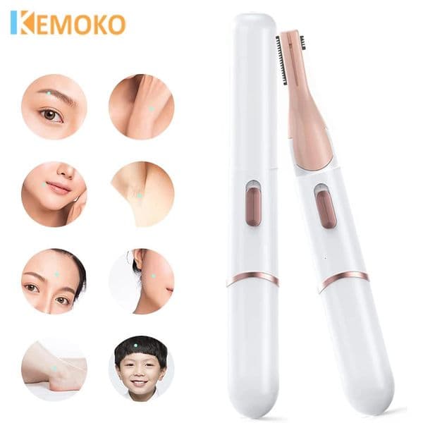 Electric Eyebrow Trimmer USB Charging Electric Face Eyebrow Hair Trimmer Mini Portable Women Body Shaver care Portable 250805