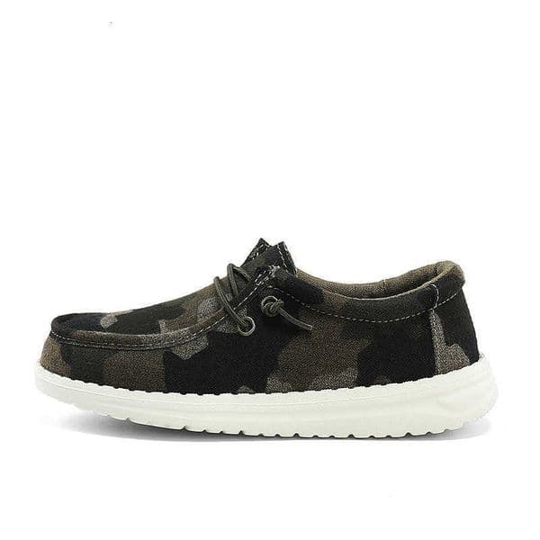 2026 Kid 1 Shoes Children's Casual - One-Piece Lazy basketball Boys' For Leisure, Lightweight Children's Sports Shoes, Canvas Free Shipping - OnePiece Boys' Leisure,