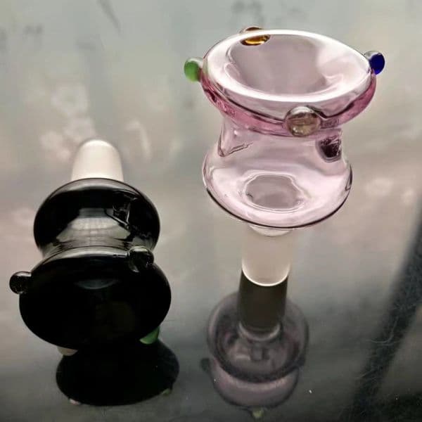 Glass Oil Burner Pipes hookah Glass Smoking bongs Smoke pipes New Color Dot Bubble Cigarette Accessories