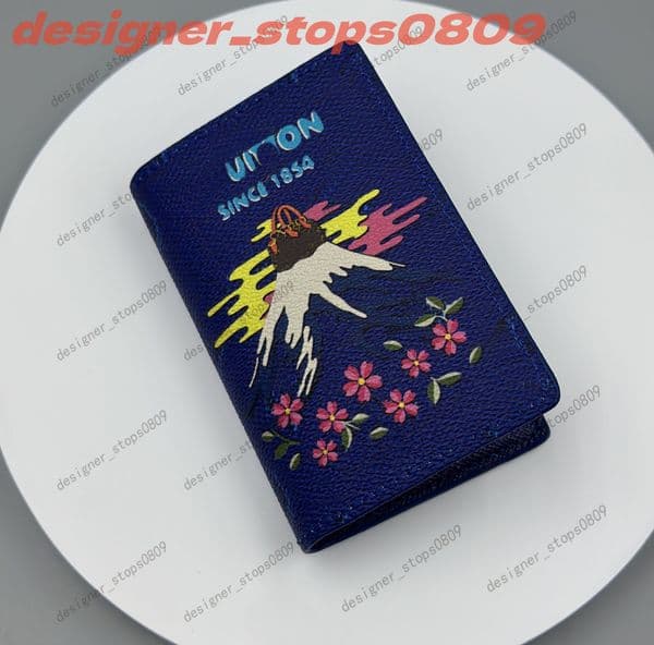 High quality card holder luxury designer men's wallet designer wallet women's fashion style wallet men's handbag wallet luxury men's bag with box card holder AAAAA