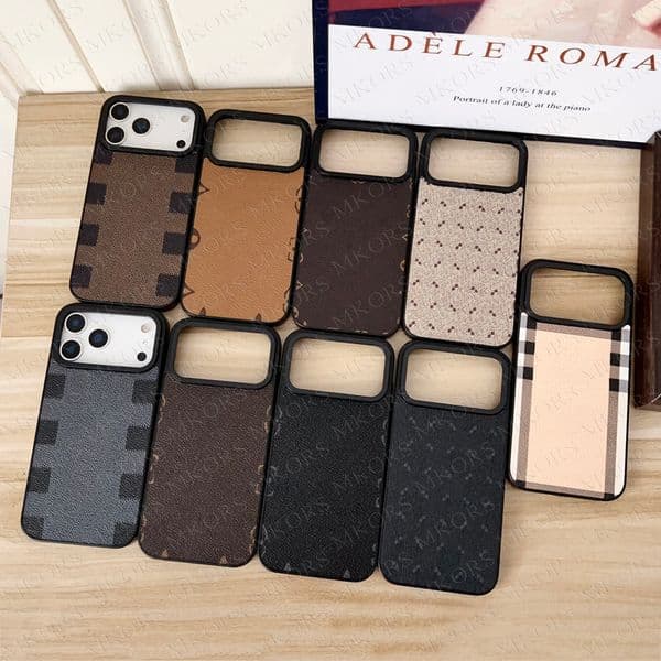 Flower Phone Cases for Phone Air Pro 8 Leather Protection TPU Anti-knock Bumper Cover Luxury Letter Print Case R251211