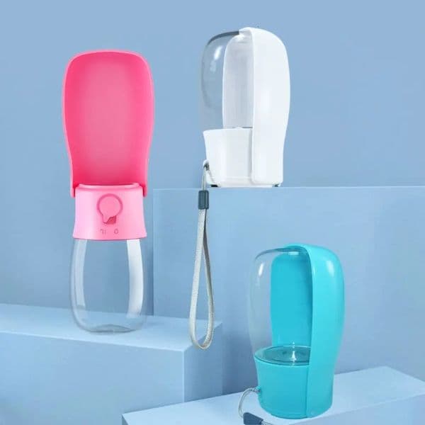 Multi-use 300ml Pet Dog Water Bottle Portable Foldable Pet Walking Feeder Leakproof Pet Water Dispenser Kitten 250807