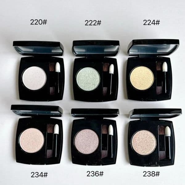 Luxury Designer Makeup Brand Monochrome Kit With Mirror Brush OMBRE Essentielle maquillaje 6 Colors 1.9G Longue Tenue Multi-Usage Longwearing Eyeshadow Beauty