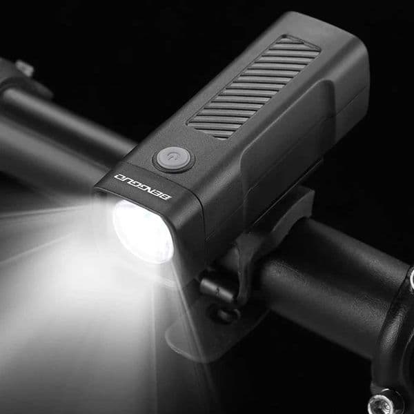 Bright Bicycle Light Tsh LED Front USB Rechargeable MTB Mountain Bicycle Lamp 100LM Bike Headlight Flashlight Cycling Scooter Z250809
