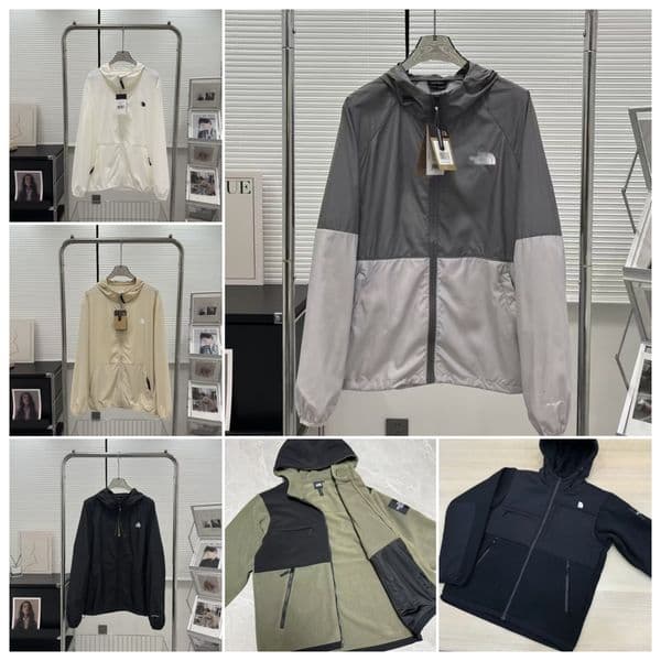 Designer The Northly Jacket Long Sleeve Zipper Badges face Jacket Men Company Casual Coat Windbreaker Embrodiery Mens Shirts Coats Jacke c5 42