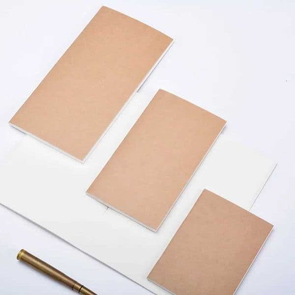 Fromthenon Filler Papers For Midori Travelers Notebook Blank Gird Month Week Plan Retro Notebook Refill Core Vintage Stationery Z250809