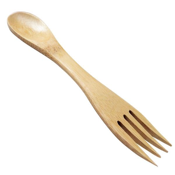 Natural Bamboo Spoon Forks Set Natural Bamboo Cutlery Coffee Tea Spoons Salad Fruit Fork LX1233