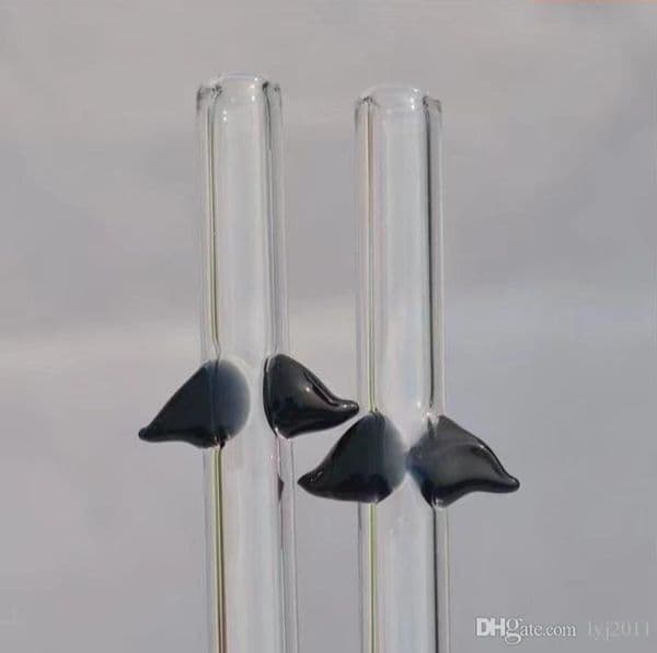 new Glass Oil Burner Pipes hookah Glass Smoking bongs Smoke pipes Beard Straw