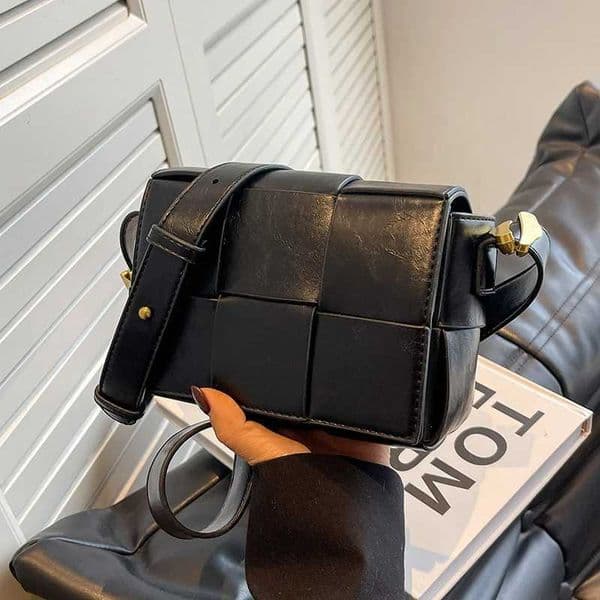 Hot Weave Handbag Women Female Bags Woven Clutch Handbags and Purses Ladies Trend Shoulder Crossbody Bags Bag Z250808