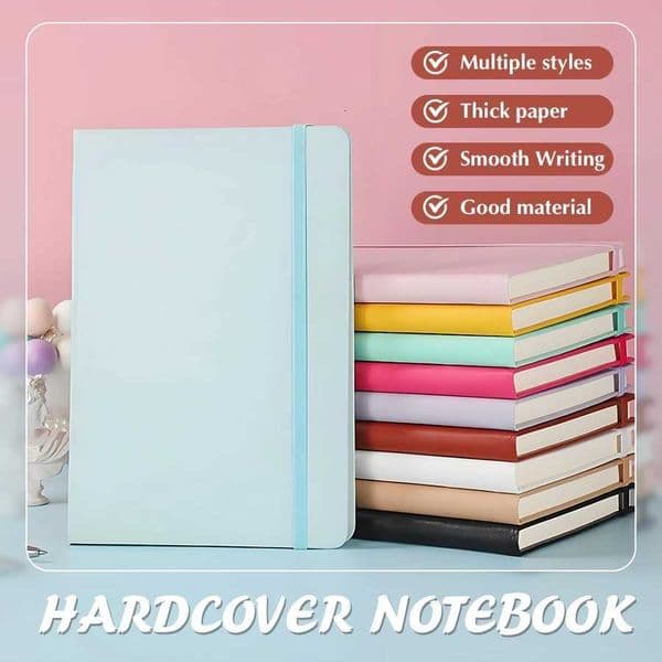 5 Business with PU Notebook Student Notebook 200 Pages Handcrafted Bookbook Handcrafted Bookbook Comes with Memo Paper Z250809