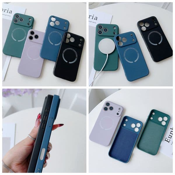Liquid Cases For Samsung S24 FE Ultra S23 Plus A56 A36 A26 A54 A55 A35 A15 A14 Google Pixel 10 Pro 9 9A Magnetic Mobile Phone Cover Z260604