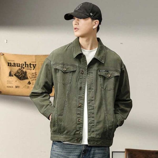 2023 Autumn Winter Mens Denim Jacket Premium Mens Plus Size Denim Jacket Fashionable Multi Pocket Loose Mens Hip Hop Denim W250809
