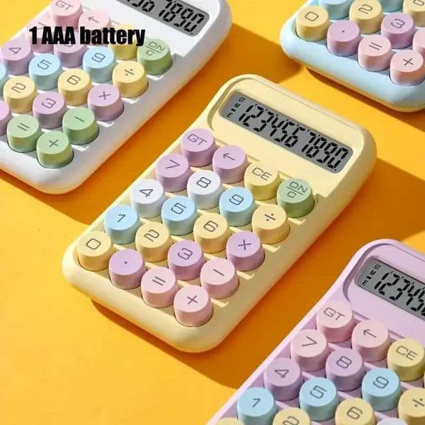 1PC new 819 high value small fresh calculator 10 digit dopamine calculator student office calculator W250809