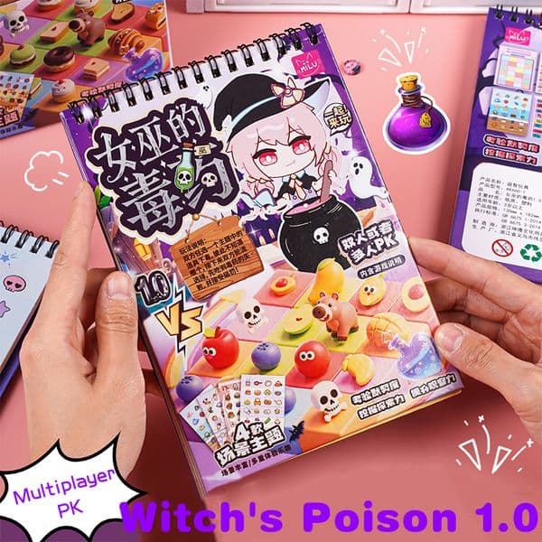 Interactive Table Toy - Witch's Poison: Enhance Communication & Thinking Skills for Multiple Players
