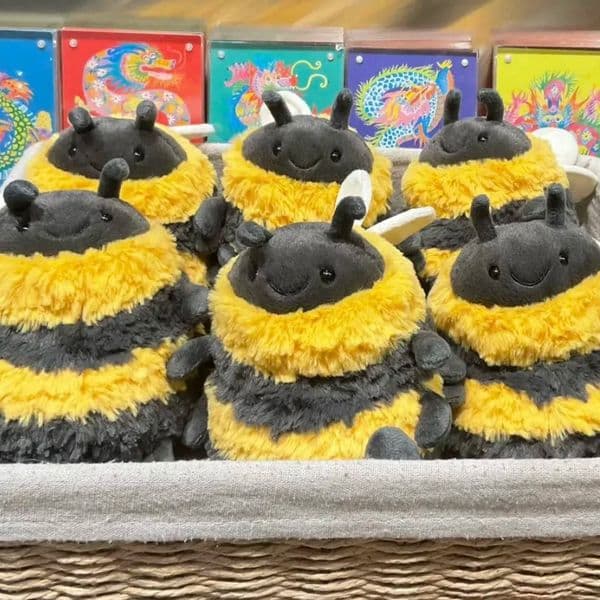 Dolls JC Cat Albee Plush Children's plush toys hornet Soft Toy Bee body pillow Cute Soothing the Doll Gifts 0566