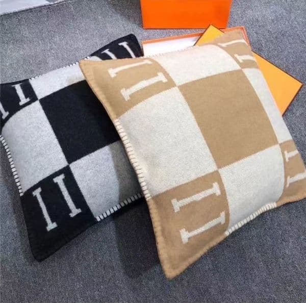 2026 Luxury Designer cologne Throw Living Room H Sofa perfume Car Office Soft Student Bed Headrests High End Backs For Home Cushions And Pillows Free Shipping