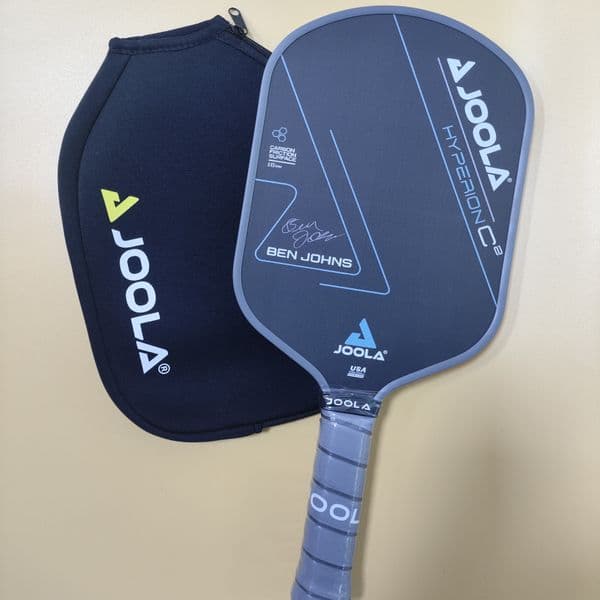 JOOLA Ben Johns Hyperion C2 Pickleball Paddle T700 Carbon Fiber Pickleball Paddle Thermoformed Unibody 16mm Polymer Core