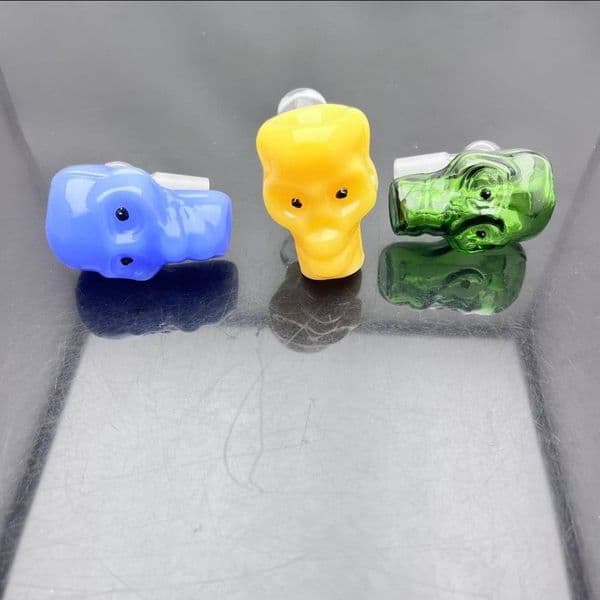 Smoking pipes Ball Glass Oil Burner Pipe Smoking Bowl Classic bongs Hot selling Color Ghost Head Cigarette Adapter
