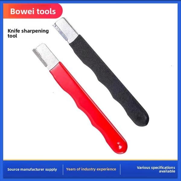 Portable Knife Sharpener for Garden Shears and Kitchen Knives, Sharpener, Edge Trimmer, Blade Grinder
