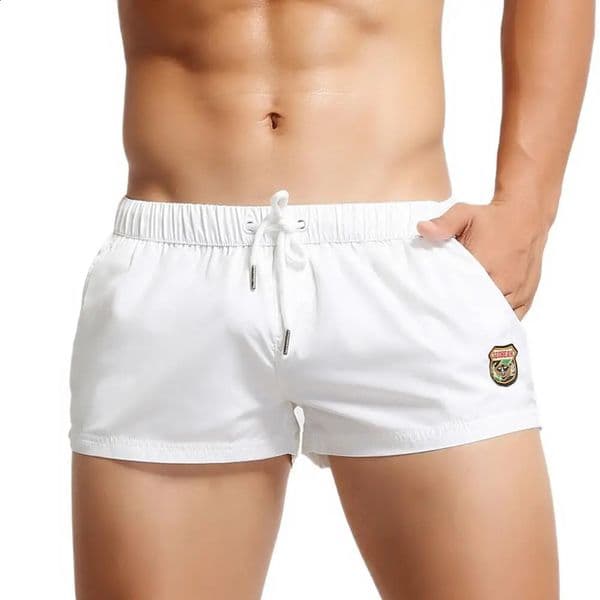 SEOBEAN Mens Summer Beach Shorts Swimwear Trunks Board Short Pants Male Gym Swim Surf Fitness Quick Dry 250729