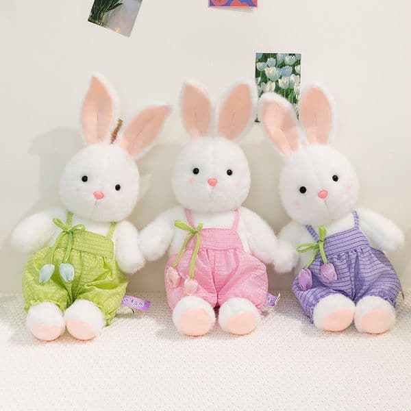 New cartoon-style cute tulip-pattern toy of Chica rabbit plush doll W260306