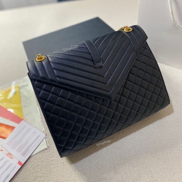 Luxury Women's Cowhide Shoulder Bag Chain Envelope Bag New High Quality Bags Classic Women's Handbags Leather Pouches Shoulder Bags Women's Wallets