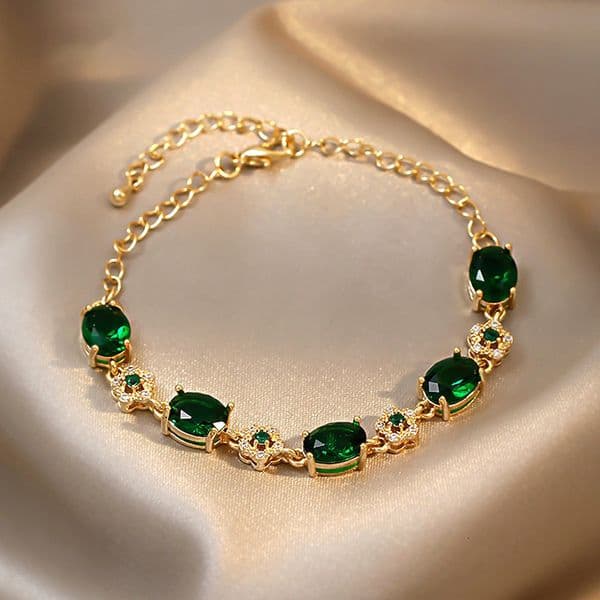 Korean Dongdaemun Fashion New Style Personality Trendy Zircon Exquisite Bracelet Internet Celebrity Temperament Design Hand Jewelry