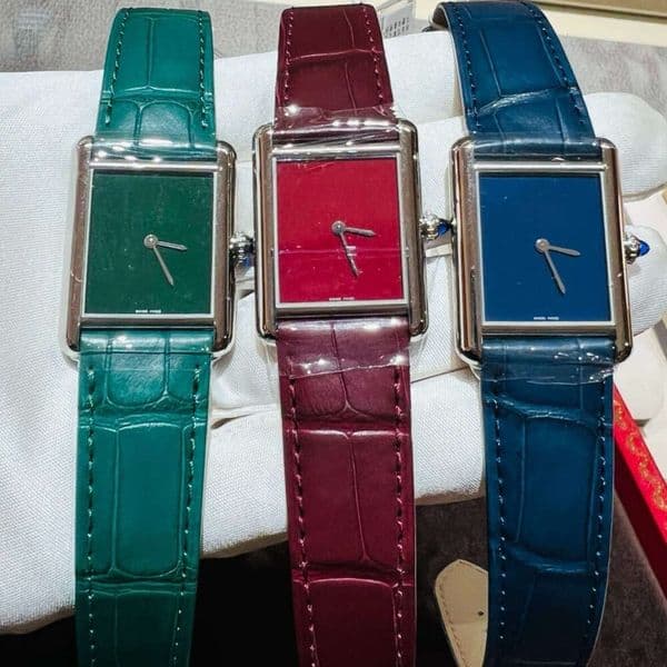 Tank Woman Mens Luxury Watches Panthere Dia Designer High Quality Vintage Automatic Watch Japan Quartz Movement Multifunctional 80b