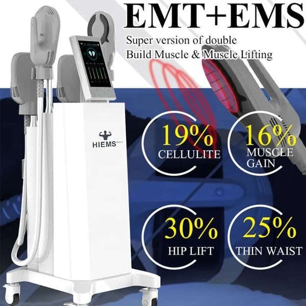 Top Ranking Powerful HIEMT EMS Muscle Stimulator Body Fat Removal Butt Shaping Non-Invasive Weight Loss Emszero RF Cellulite Reduction Equipmen